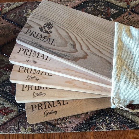 Primal Grilling Gourmet Cedar Plank Gift Set - NEW - Picture 4 of 6
